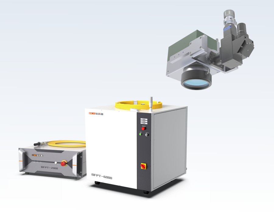 大能量激光洗濯子系统